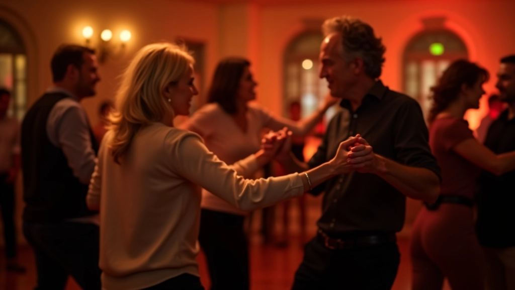 Latin dance community gathering